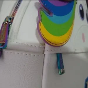 Loungefly | Bags | Lounge Fly Mini Backpack Disney Rainbow  display picture 1